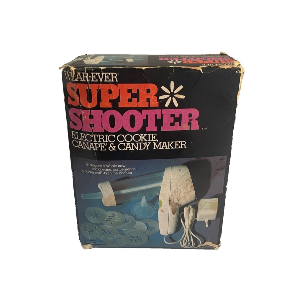 Vintage WearEver 70001 Super Shooter Electric Cookie Canapé Candy Maker Parts